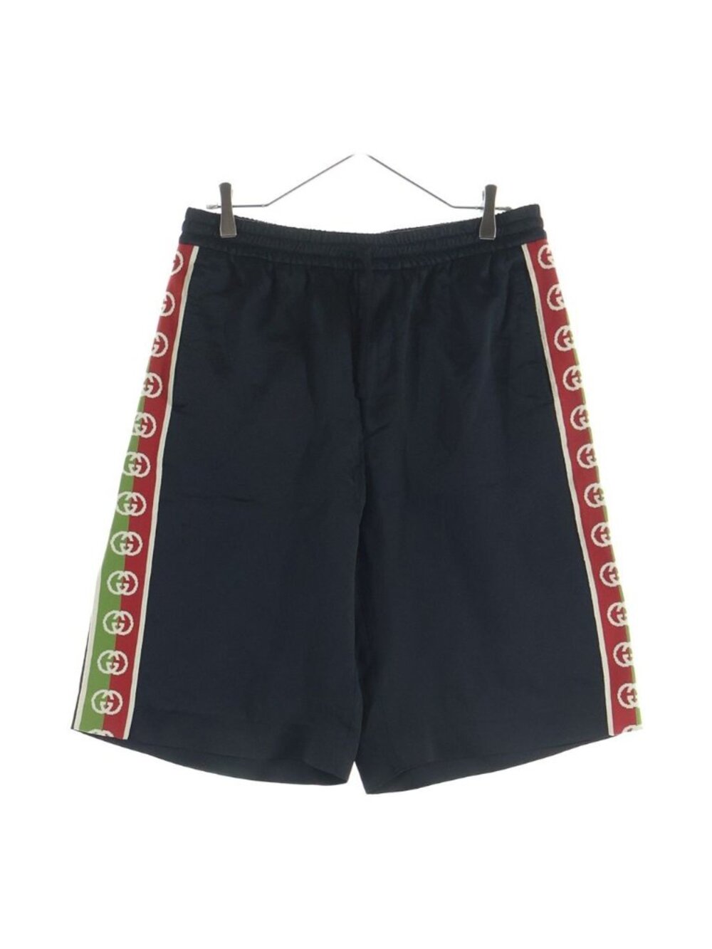 Gucci Taped Logo Shorts Black 48